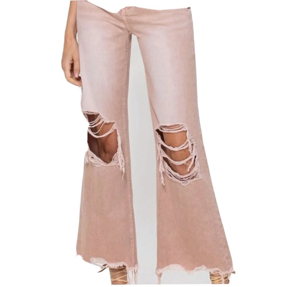Vervet Vintage Flare Crop Denim, 28
